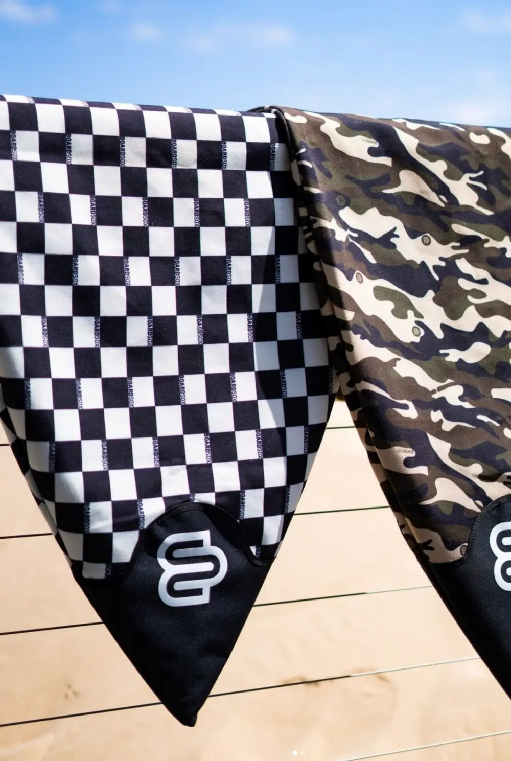 Checks Shortboard - Boardsox Canvas Surfboard Cover BoardSox