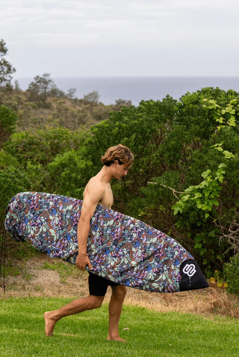 Fantastic Fungi - Shortboard - Boardsox Canvas Surfboard Cover - BOARDSOX®BoardSox Surfboard Cover