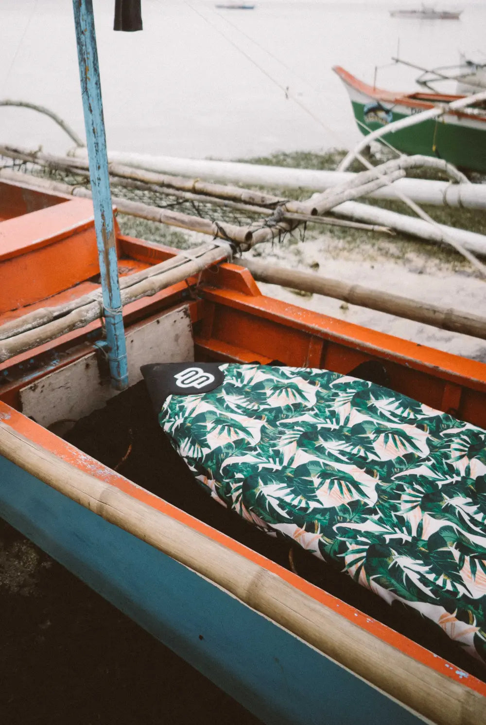 Green Leaf - Shortboard Surfboard Cover - BOARDSOX®BoardSox Surfboard Cover