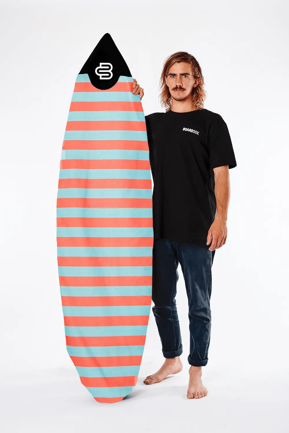 The Wingnut Stripes Boardsox® Short Surfboard Cover - BOARDSOX®BoardSox Surfboard Cover