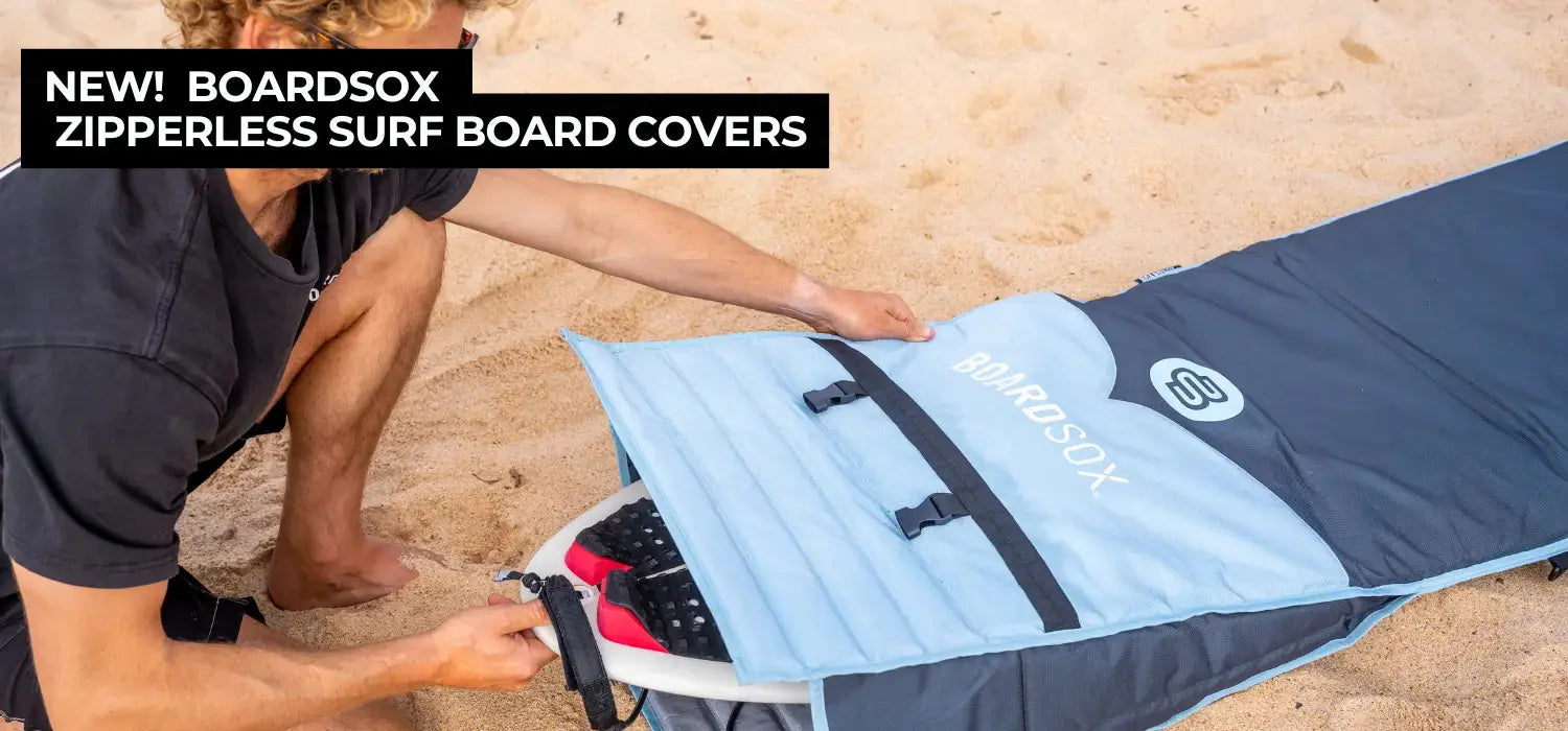 Mid-Length  Zipperless Surfboard Travel Covers - BOARDSOX®