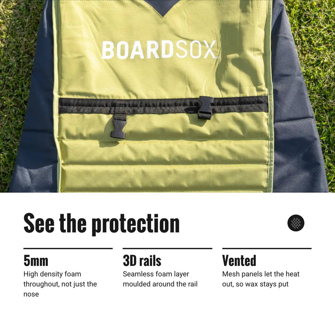 Boardsox Zipperless Shortboard Surfboard Cover