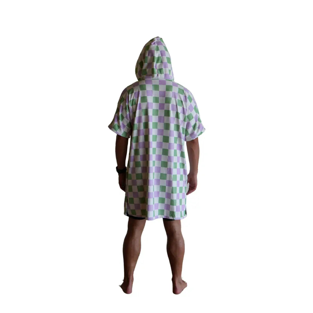 The Alana Check-  Boardsox Hooded Towel + Surf Poncho BOARDSOX®