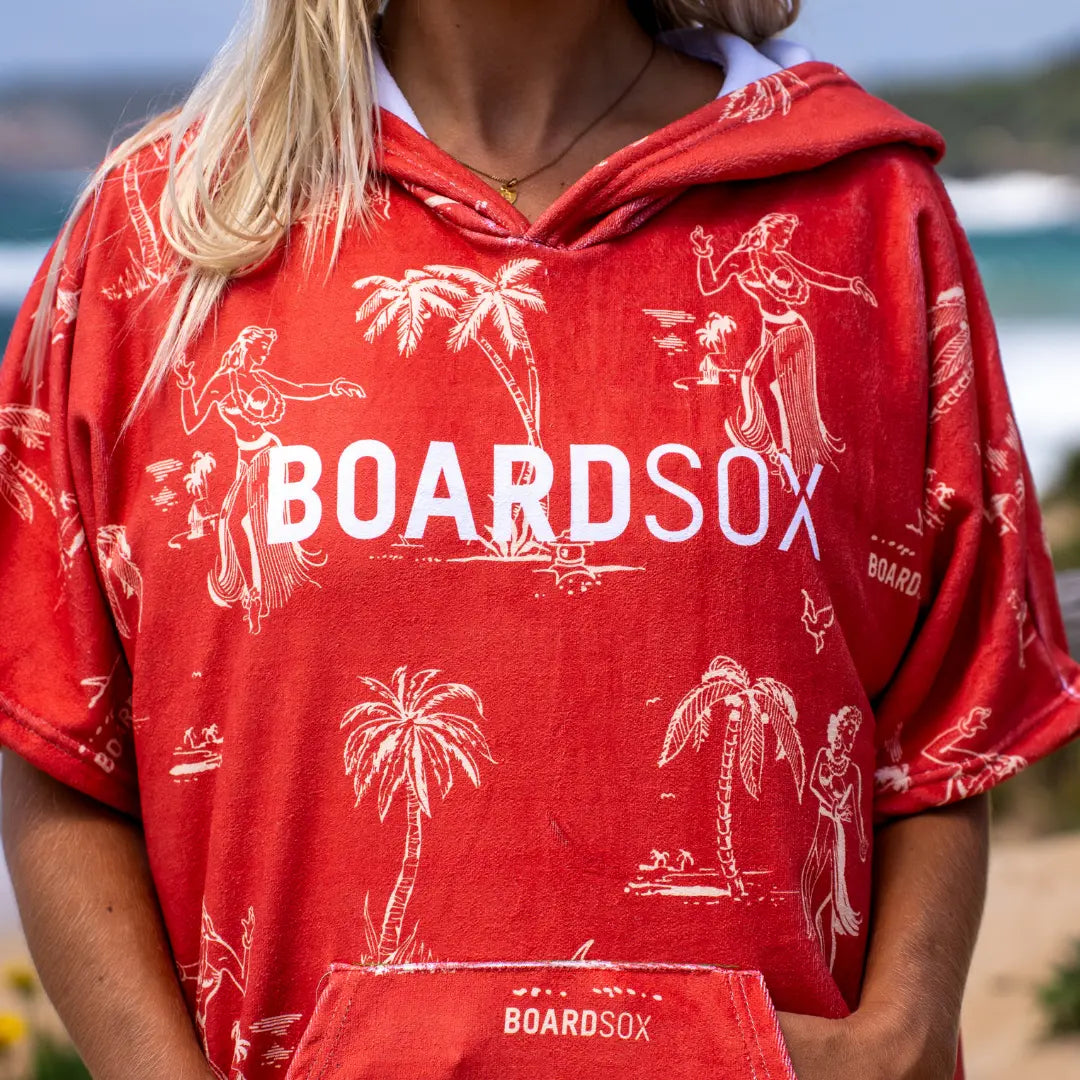 Hula Lula -  Boardsox Hooded Towel + Surf Poncho BOARDSOX®