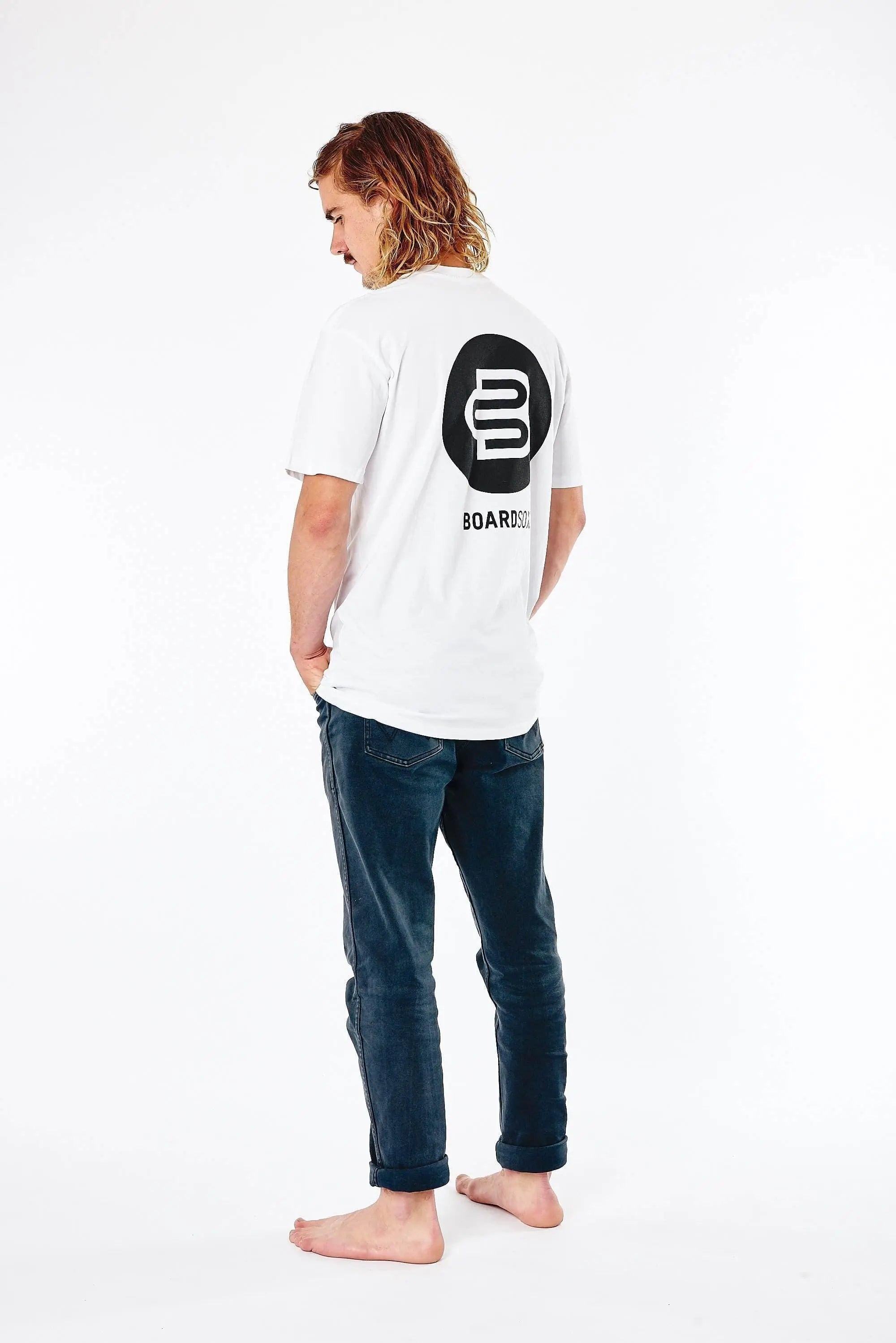 Boardsox® Mens White T-Shirt - BOARDSOX® AustraliaT-Shirt