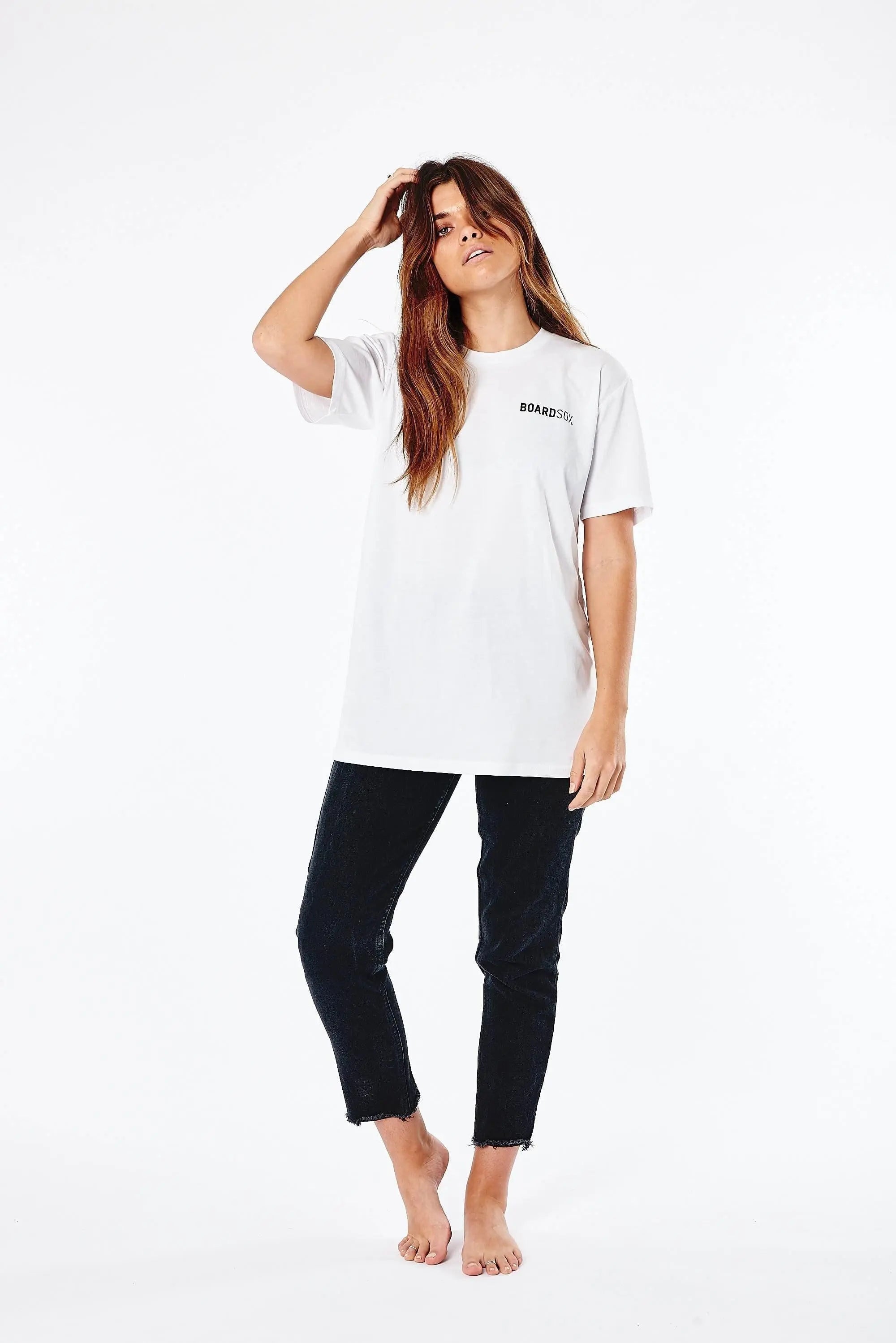 Boardsox®   White T-Shirt unisex BoardSox