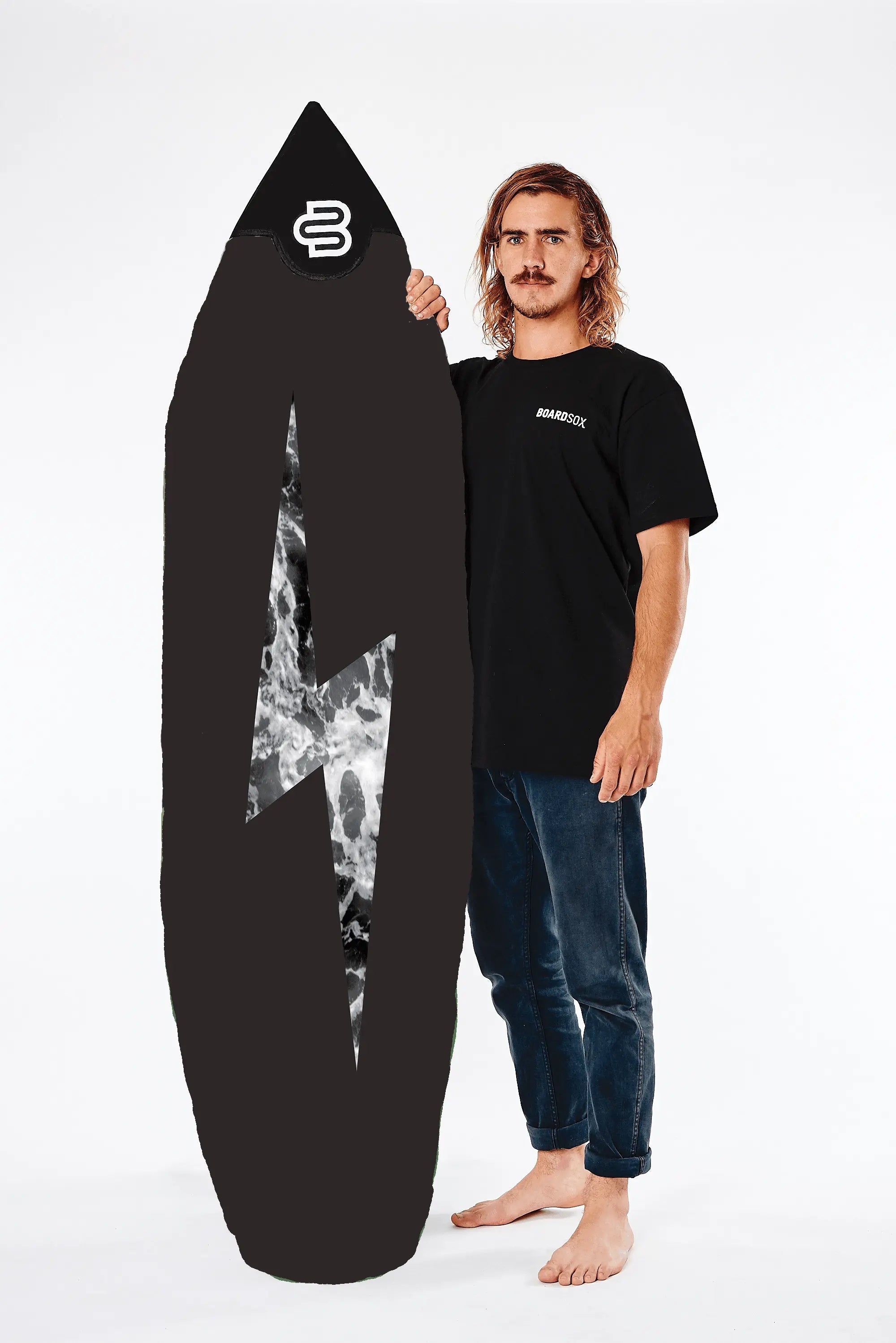 Bolt Shortboad Surfboard - Boardsox Canvas Surfboard Cover - BOARDSOX®BoardSox Surfboard Cover