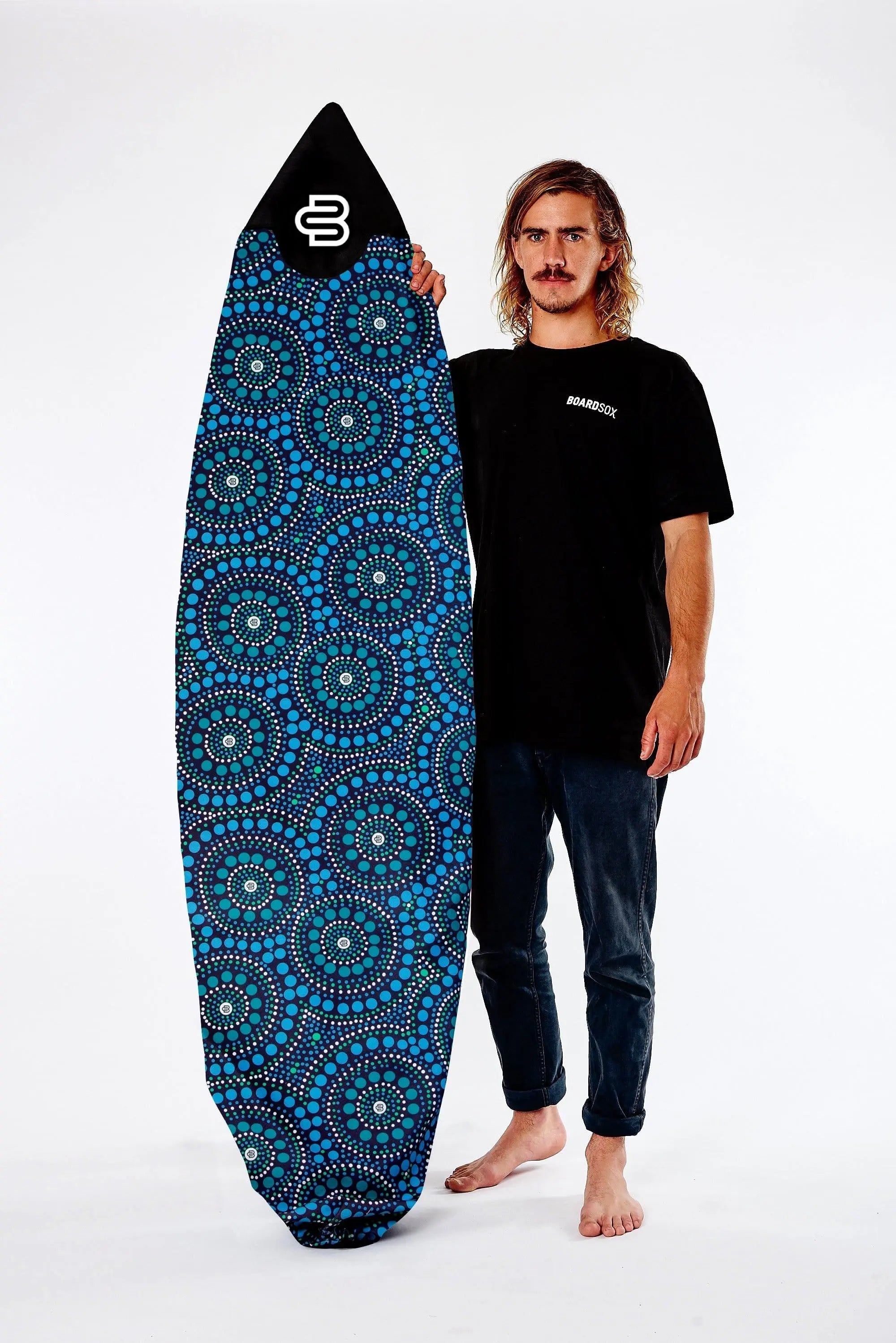 Bombora Shortboard - Boardsox Canvas Surfboard Cover - BOARDSOX®BoardSox Surfboard Cover