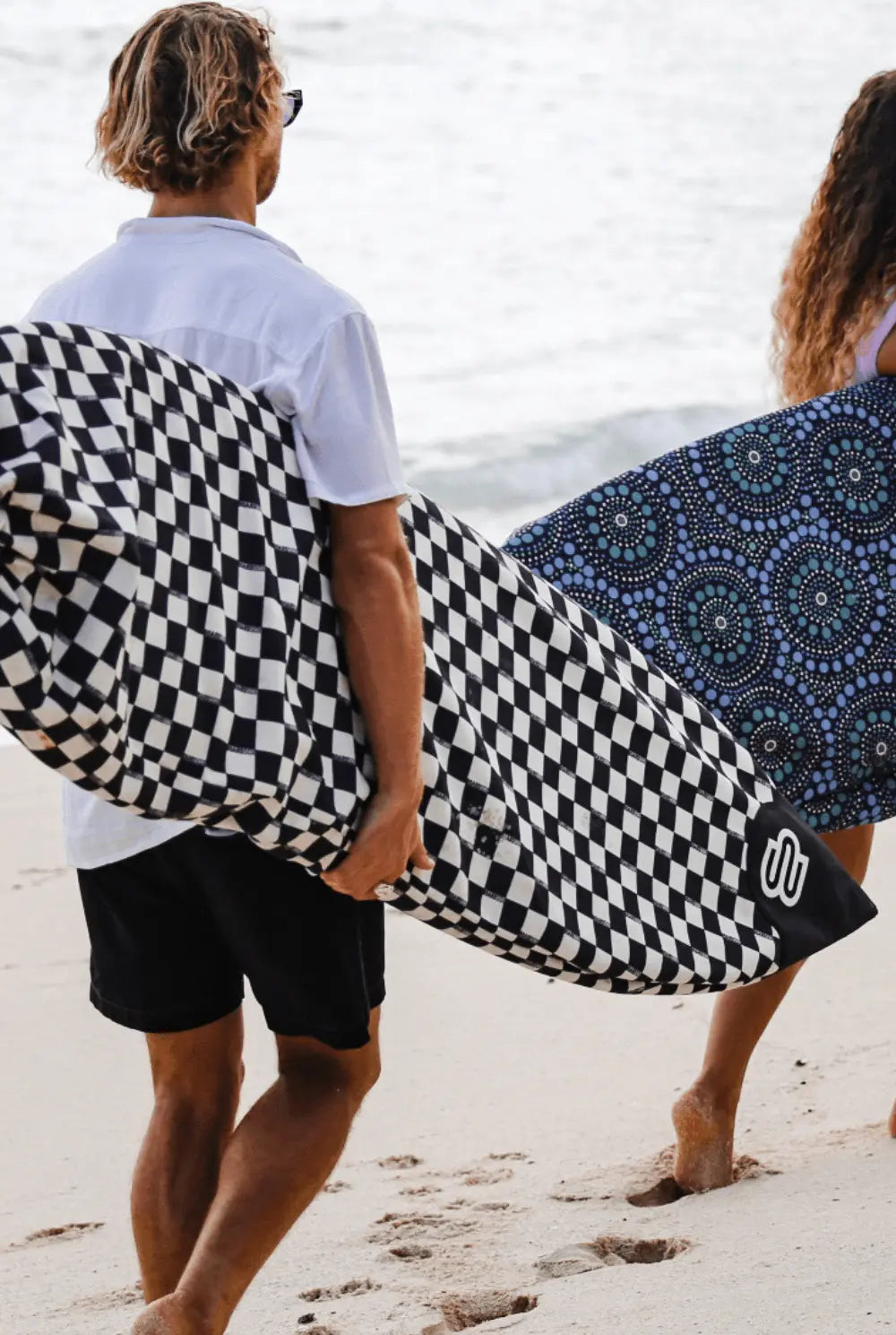 Checks - Boardsox Canvas Surfboard Cover – Mid length Surfboard - BOARDSOX®BoardSox Surfboard Cover