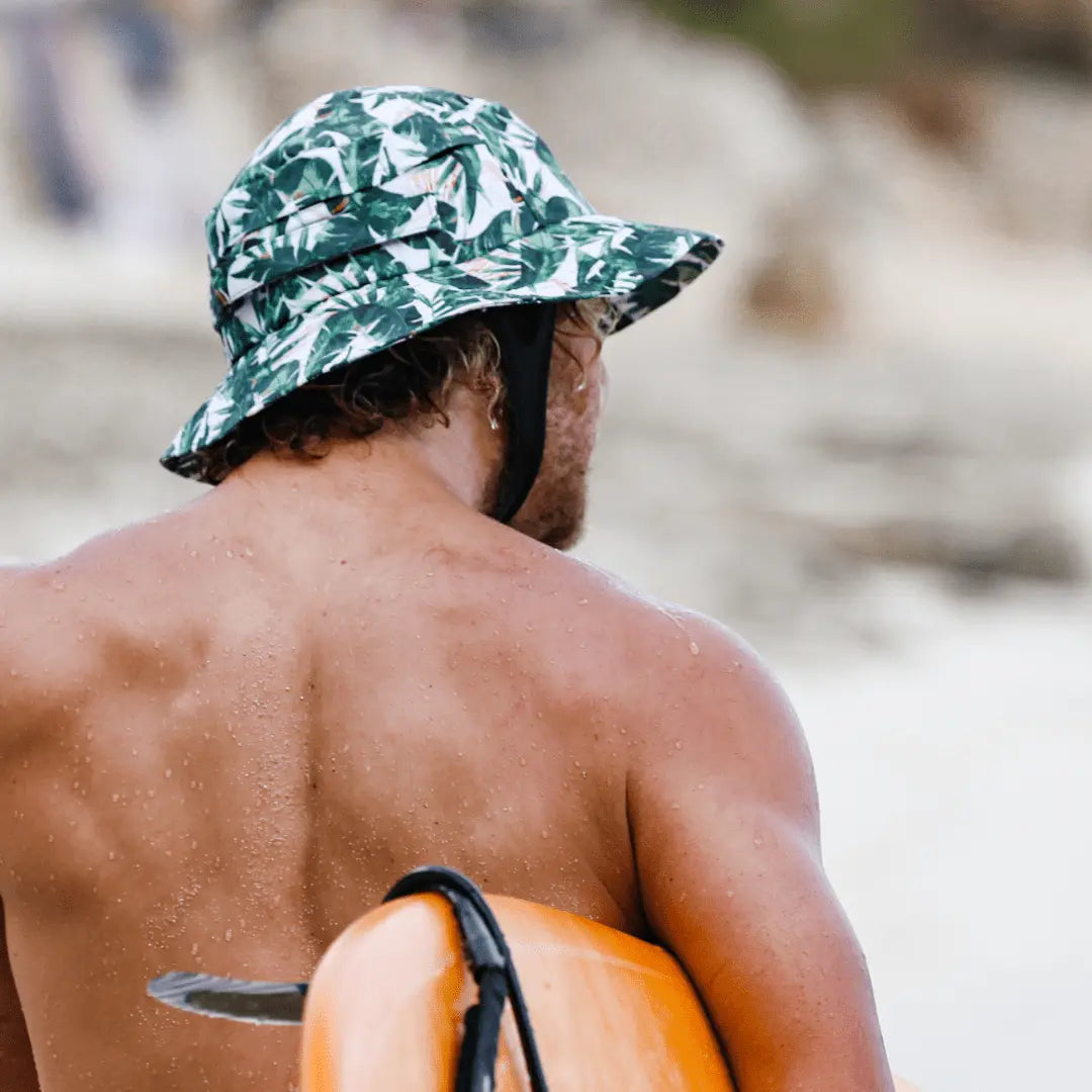 Green Leaf Boardsox Surf Hat - BOARDSOX® AustraliaHat