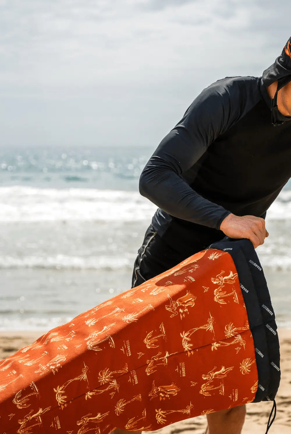 Hula Lula -  Boardsox Canvas Surfboard Cover – Mid length Surfboard   - BOARDSOX®BoardSox Surfboard Cover