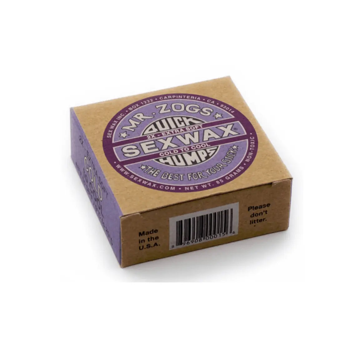 Mr Zogs - Surfboard Wax - Cold to Cool Water - 9°C to 20°C - PURPLE - BOARDSOX®
