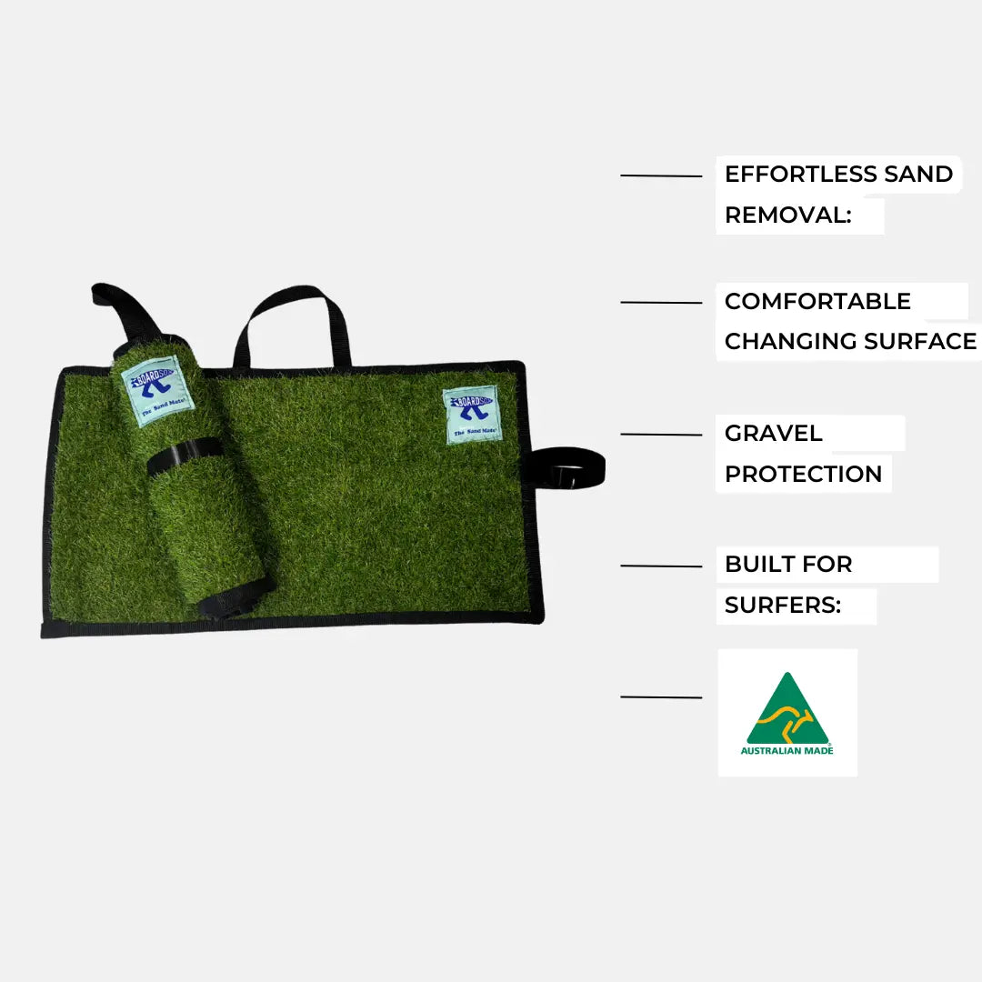 The Surfers Sand Mate - Changing Mat BOARDSOX® Australia
