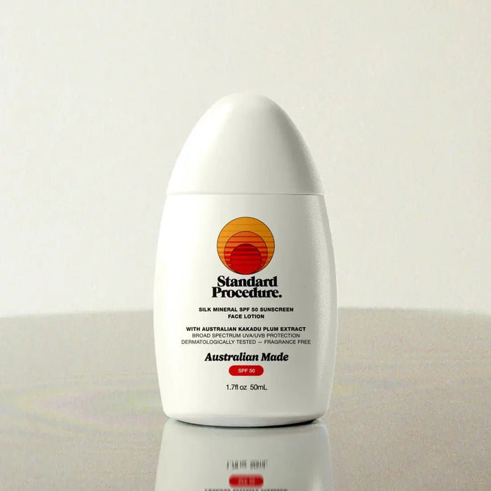 スタンダード プロシージャ - シルク ミネラル SPF 50 日焼け止め - 50ml
