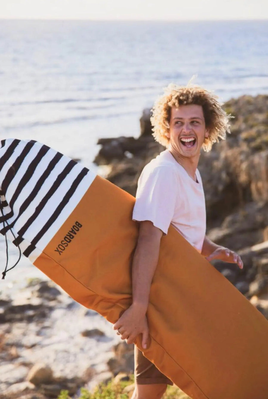 Kelly canvas fish and funboard cover, fits boards up to 23in wide
