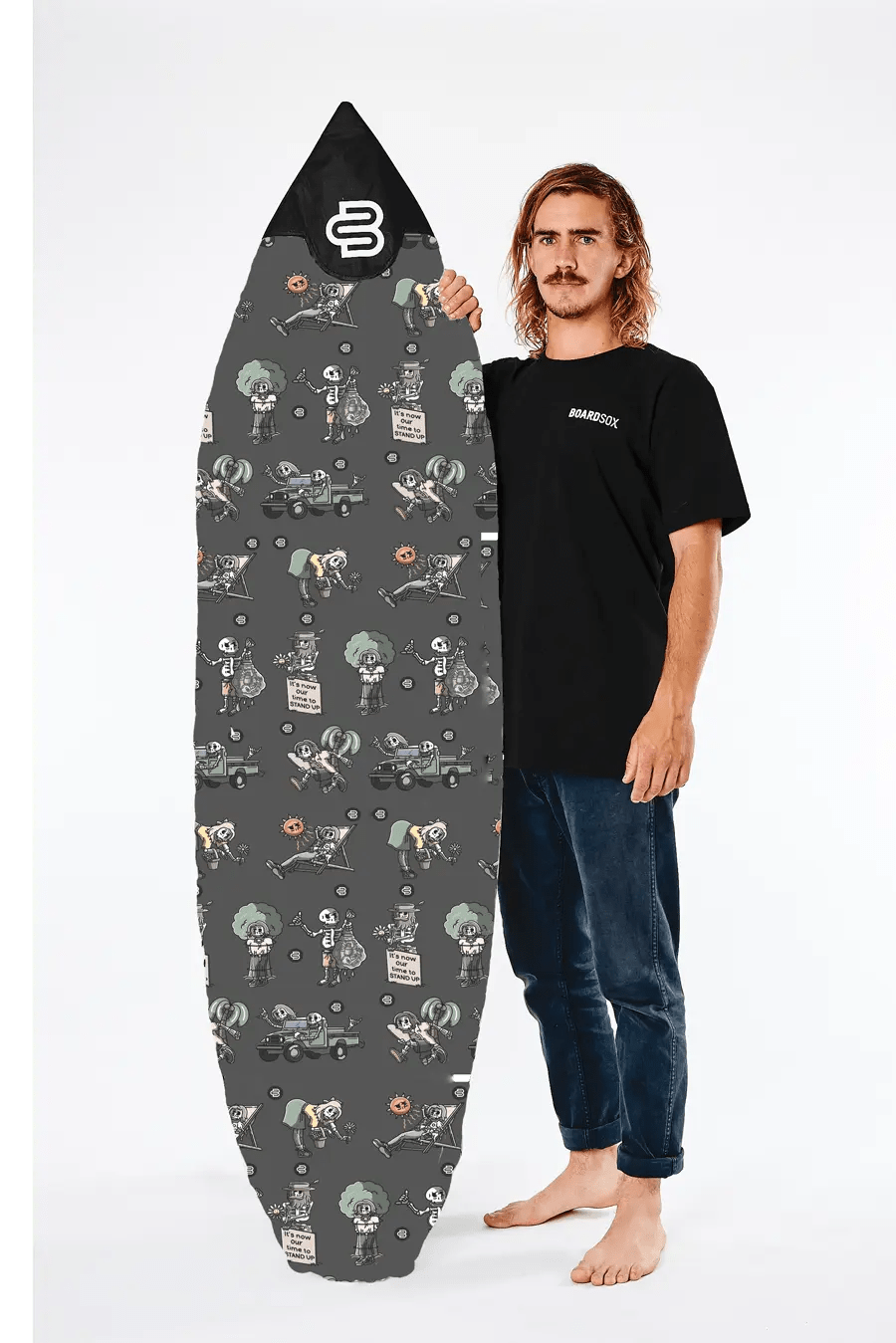 The Skeletor Short - Boardsox Canvas Surfboard Cover - BOARDSOX®